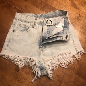 UNIF jean shorts